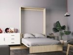 Кровать двуспальная шкаф трансформер Art in Head Mitra / Митра 140 см 4