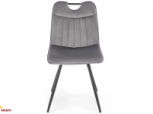 Стул K-521 серый/черный 0