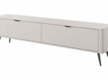 Тумба під ТВ Lante/Ланте RTV200 2D Бежевий чорні ніжки Perfect Home Ширина 200 см 2