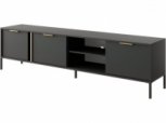 Тумба під ТВ Lars/Ларс RTV203 3D Антрацит Perfect Home Ширина 203 см 1