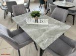Стіл Rikard 120 Snow Stone Glossy 2