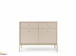 Комод Моно / Mono MKSZ104 Бежевий/золоті ніжки 2