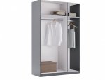 Шкаф 3дв Миромарк Тео 3 дверный графит 135 см 0