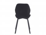 Стілець N-54 чорний велюр + чорний 3