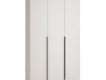 Шкаф Mebelstar Оскар трехдверный с ящиками Белый снег 120 см 2