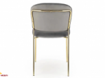 Стул K-499 серый/золотой 4