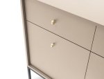 Комод Моно / Mono MKSZ104 Бежевый/черные ножки 6