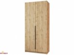 Шкаф Mebelstar Оскар двухдверный Дуб тахо 100 см 0