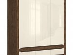 Шкаф SZF3D3S BRW Poland Ruso 3 дверный перламутр глянец 179 см 0