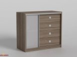Комод купе 1 Matroluxe 4 ящика и 1 дверь 0