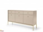 Комод Моно / Mono MKSZ154 Бежевий/золоті ніжки 2