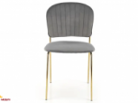 Стул K-499 серый/золотой 0