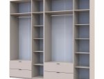 Шкаф для одежды Дорос Лукас кашемир 6 дверный 255 см 3