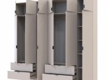 Шкаф для одежды Дорос Лукас кашемир 6 дверный 255 см 0