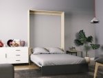 Кровать двуспальная шкаф трансформер Art in Head Mitra / Митра 140 см 27
