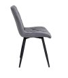 Стул M-45 серый + черный 0