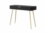 Стол туалетный 1S/100 Черный/Золотые ножки Lante 2