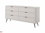 Комод 6S/163 Беж/Чорні ніжки Lante 4