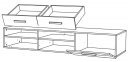 Тумба ТВ 1D2SL Соло 0