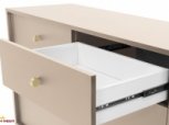 Комод Моно / Mono MKSZ154 Бежевий/золоті ніжки 3