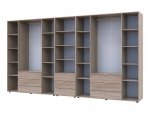 Шафа Дорос Гелар восьмидверна з пеналом Дуб Сонома 370 см 3
