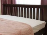 Кровать деревянная низкое изножье Дримка Жасмин Бук 6