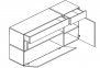 Тумба KOM1D2S1K Лайн 0
