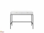 Стол туалетный Белый/Черные ножки T104 Nova 2