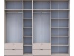 Шкаф для одежды Дорос Лукас кашемир 7 дверный 280 см 2