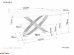 Стіл обідній Hermes 0