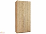 Шкаф Mebelstar Оскар двухдверный Дуб тахо 100 см 2
