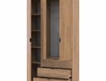 Шкаф для одежды Дорос Гелар дуб крафт золотой 3 дверный 116,2 см 0