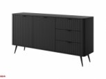 Комод 2D3S/163 Черные/Черные ножки Lante 3