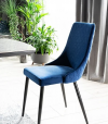 Стілець Piano B Velvet синій 0