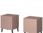 Тумба прикроватная 2 шт. Nova 0