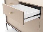 Комод Моно / Mono MKSZ154 Бежевий/чорні ніжки 5