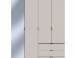 Шкаф для одежды Дорос Гелар кашемир 3-х дверный/Зеркало 155 см 5
