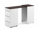 Стол письменный с комодом Art in Head Molli / Молли Белый бриллиант / Венге 2