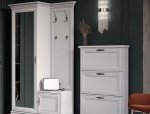 Шкаф с вешалкой ВМК Украина PPK/110P Кентуки 1 дверный белый альпийский 114 см 3