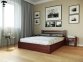 Кровать деревянная Лев Жасмин с подьемным механизмом и нишей для белья массив Бук 3
