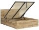 Кровать двуспальная BRW Poland LOZ/140/B Tetrix / Тетрикс с подьемним механизмом и нишей для белья ДСП 11