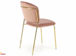 Стул K-499 розовый/золотой 3