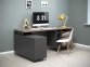 Комп'ютерний стіл Connect 2 Інтарсіо Правий/Лівий Дуб Сонома Трюфель/Антрацит 180 см 2
