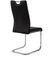 Стілець S-120 чорний велюр 2