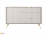 Комод 1D3S/138 Беж/Золоті ніжки Lante 0