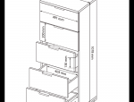 Комод Асти 5ящ Миромарк 0