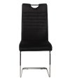 Стілець S-120 чорний велюр 4