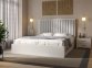 Кровать деревянная с мягкой вставкой ArborDrev Глория Сосна / Бук Белый 10