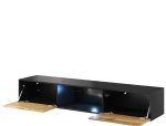 Тумба під ТВ Vigo/ Віго RTV180 Дуб вотан/Чорний Cama Ширина 180 0
