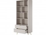 Стеллаж 2S Беж/Золотые ножки Lante 3
